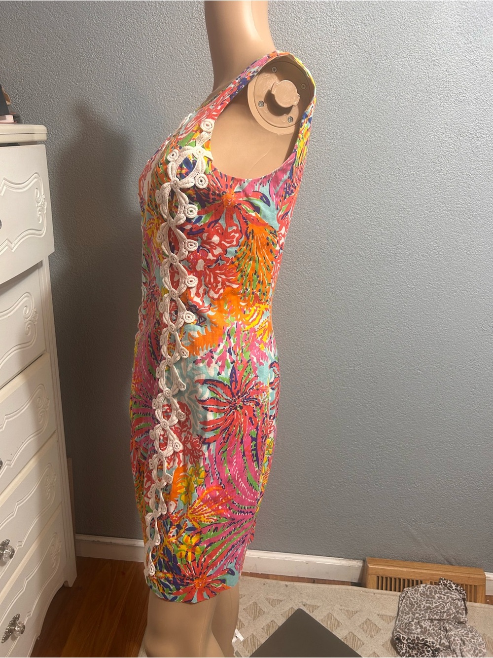 Lilly Pulitzer ember Fishing For Compliments shift dress size 4 - Picture 5 of 8